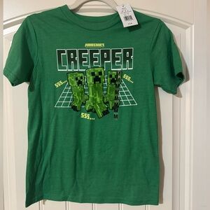 Kohl's Green Minecraft Graphic Tee